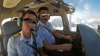 My First Flying Lesson Cessna 172  A320 Full Flight Sim [upl. by Navek]