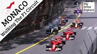 Monaco  Walking The Monte Carlo F1 Grand Prix Circuit [upl. by Tenom930]