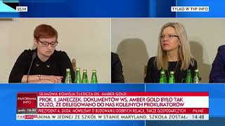 Przesłuchanie Izabeli Janeczek Komisja Amber Gold [upl. by Gainer]