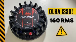 Driver Hard Power DF 550 160 rms Fenólico 8 ohms corneta [upl. by Hairahs]