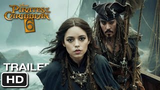 Pirates of the Caribbean 6 Final Chapter  First Trailer 2025  Jenna Ortega Johnny Depp Concept [upl. by Ttereve]