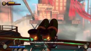 BioShock Infinite  Chapter 28  100 Collectibles  Voxophones Kinetoscopes Telescope amp Infusions [upl. by Hatch370]