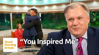 quotIf Gareth Gates Can Do This Then I Canquot Emotional Interview With Ed Balls  Good Morning Britain [upl. by Kristina331]