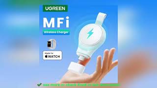 ✔️UGREEN MFi for Apple Watch Wireless Charger Portable USB Type C Magnet [upl. by Ib]