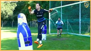 Panathinaikos FC  Goalkeeper Training [upl. by Morrison675]