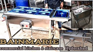 Bainmarie counter  Electronic food warmer BAIN MERIE Hyderabad [upl. by Hasila]