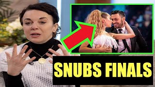 STRICTLY COME DANCING Amanda Abbington SNUBS Finals Following Clash With Giovanni Pernice [upl. by Ostap832]