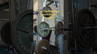 quotAchieve Incredible Shoulders Gains with Smith Machinequot [upl. by Sirronal]