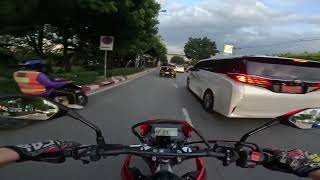 HONDA CRF300L Supermoto  RIDE BKK  GoPro Hero 11 Black  4K Hyper View [upl. by Eartha62]