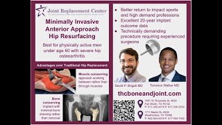 Minimally Invasive Direct Anterior Approach Hip Resurfacing [upl. by Draw]