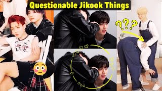 Questionable things JIKOOK have done that make you go Jikook questionable moments 2023 [upl. by Etnud]