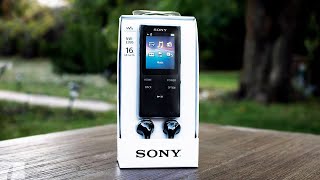 Best MP3 Player For Most People  2023  2024   Sony NWE394 Walkman [upl. by Suivatnad]