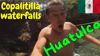 Things to do in Huatulco Mexico  Copalitilla waterfalls [upl. by Leirvag]