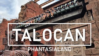 Talocan  Best Themed Crazy Flat Ride at Phantasialand [upl. by Lebam]