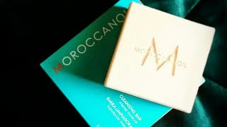 Moroccanoil cleansing bar Review [upl. by Laurens]