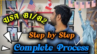 USA Visit Visa  How to Apply Complete Process Step by Step  US VISA Interview Process [upl. by Salzhauer]