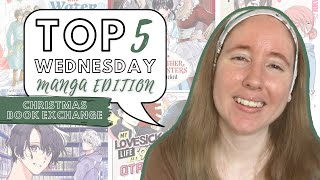 Christmas Book Exchange  Top 5 Wednesday Manga Edition [upl. by Samaj738]