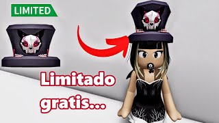 GRATIS 5K STOCK SOMBRERO ALTO ESQUELETO FREE ITEMS robloxugc itemsgratisroblox [upl. by Kissner787]