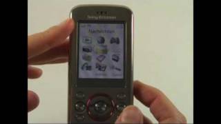 SonyEricsson W395 Test Bedienung [upl. by Dulcine]