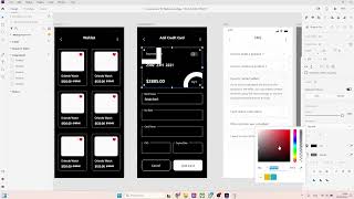 UIUX design with adobe xd application mobile for store ecommerce  part 24 dark mode navigation [upl. by Yedrahs708]