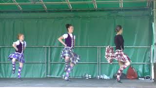 Fanny Aubret Barracks Johnnie with Kelso Lynella dancers at ThironGardais games [upl. by Laersi]