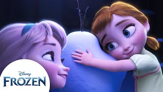 Frozen 2  Clip quotElsa Woke Up Magical Spiritsquot  1080 60 FPS [upl. by Hgielhsa]