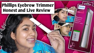 Philips Eyebrow Trimmer Honest review after 1 year philips eyebrowtrimmer trimmer [upl. by Adnilemre25]