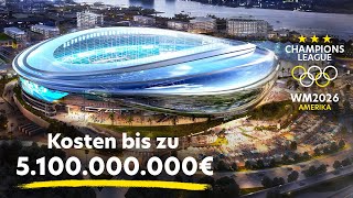 Neue MegaStadien bis 2028 Wer baut das Beste [upl. by Les]