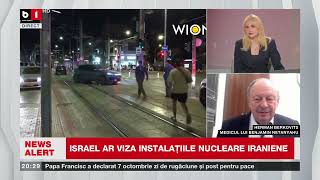 HERMAN BERKOVITS MEDICUL LUI NETANYAHU DESPRE ATACUL TERORIST DIN TEL AVIVB1TV2 oct 2024 [upl. by Anuhsal]