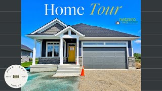 Home Tour  Step Inside our BICKELLBUILT Net Zero Ready Custom Built Bungalow in Beautiful St Marys [upl. by Berri]