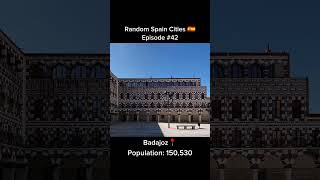 Badajoz 📍 Random Spain Cities 🇪🇸  Episode 42  spain españa badajoz extremadura shorts [upl. by Llemert]