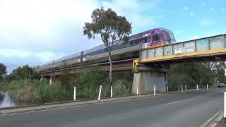 Trains At Breakwater Bridge 212024 [upl. by Sirtimed839]