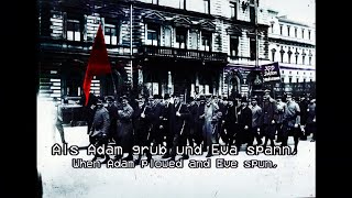 Wir sind des Geyers schwarzer Haufen  German Communist Revolutionary song [upl. by Animas249]