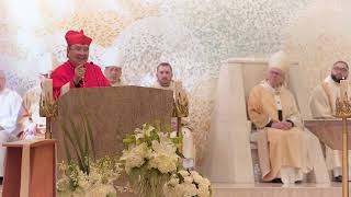 Cardinal Christophe Pierre Homily for Mass of Canonical Establish of the Archdiocese of Las Vegas [upl. by Gent]