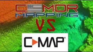 CMOR Mapping VS CMap Side By Comparison Which is Better Shaded relief [upl. by Ogata43]