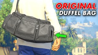 Easiest Way To Get The Original Duffel Bag On ANY OUTFIT In GTA 5 Online Solo Duffel Bag Glitch [upl. by Ellenyl]