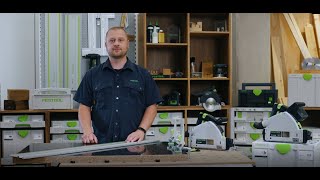 Setting up the Festool plungecut saws TS 55 F and TSC 55 K [upl. by Vogele169]