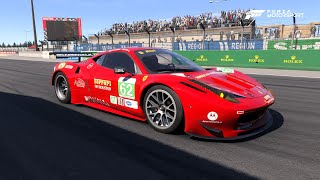 Forza Motorsport  Ferrari 62 Risi Competizione 458 Italia GTC 2011  Car Test Drive [upl. by Leonteen]