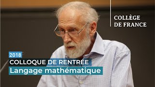 Langage mathématique  Alain Connes [upl. by Chow]