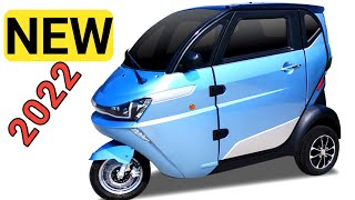 Full Review on the ELECTRIC CABIN SCOOTER 3Wheel Motorcycle ZEV T31 Climacar 4K [upl. by Keavy775]