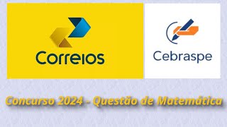 Correios 2024  01  correção de exercícios Cebraspe [upl. by Toback]