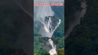 Water Falls and Beautiful Landscape Wonderful Wonderful shortsmusictrendingnature [upl. by Rhoads]