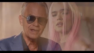 Karol G une su voz en un proyecto con Andrea Bocelli así suena Vivo por ella [upl. by Dub231]