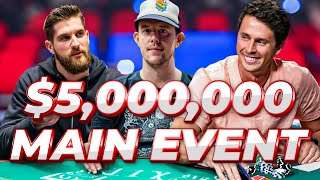 EPIC 5000000 MAIN EVENT Final Table Highlights [upl. by Eibbil]