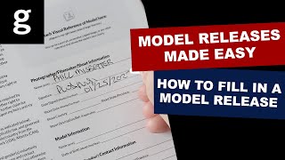 14 How to fill in printed Model Releases correctly for Getty Images [upl. by Enilegnave941]