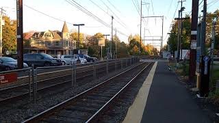 SEPTA Regional Rail Train 3546 at Gwynedd Valley PA [upl. by Jamison]