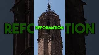 How Martin Luther Sparked the Protestant Reformation – The 95 Theses Explained shorts shortvideo [upl. by Nastassia]