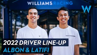 Introducing Our 2022 Driver LineUp  Alex Albon amp Nicholas Latifi  Williams Racing [upl. by Daile417]