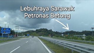 Sarawak highway Betong BATANG LAYAR TO SARATOK🌼 [upl. by Kcirednek14]