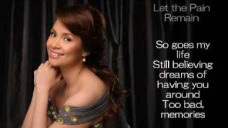 Let the Pain Remain by Lea Salonga [upl. by Devi]